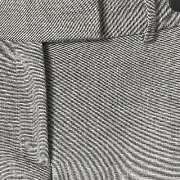 Grey Curvy Fit Straight Pants - Picture 2 of 10